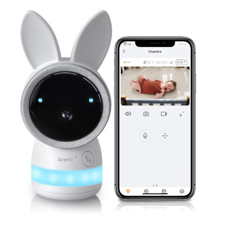 Babyphone caméra connecté ou sans ondes Alnanny Premium