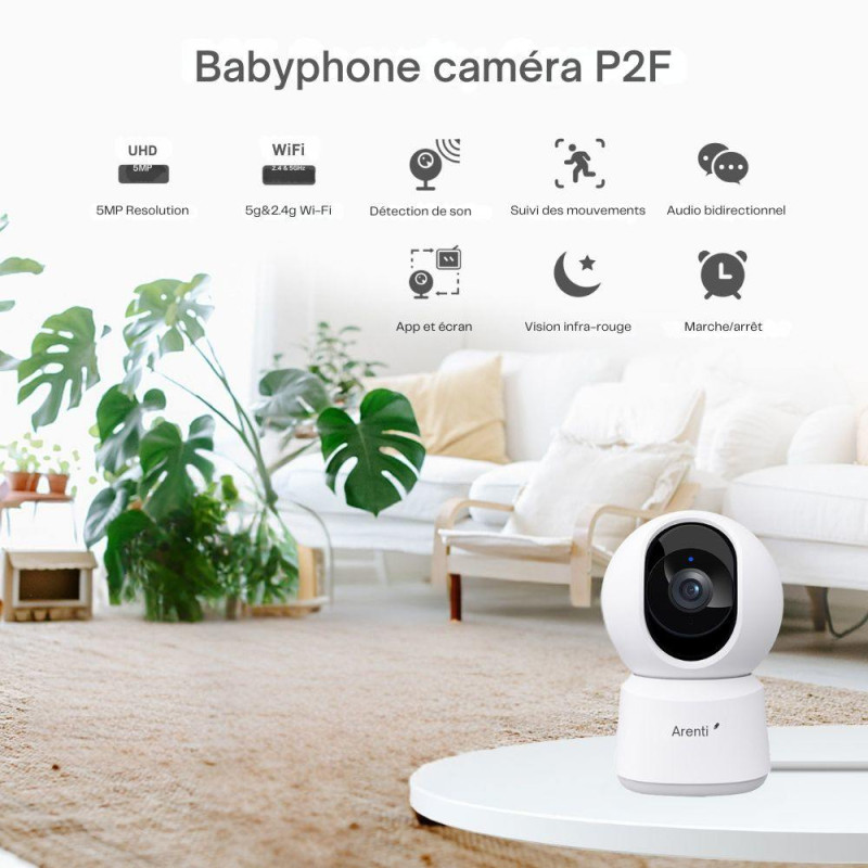 Babyphone caméra Wi-Fi Serenity