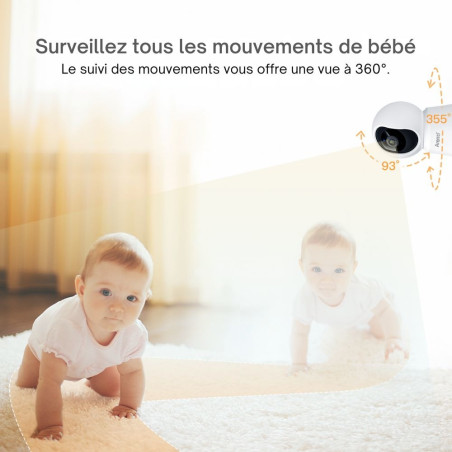 Babyphone caméra Wi-Fi Serenity