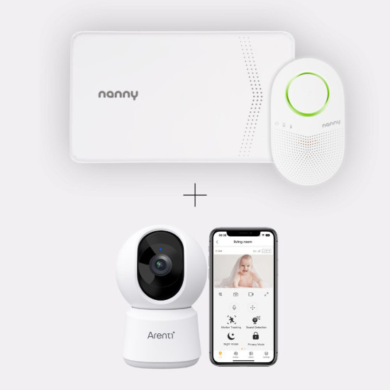 Pack Nanny BM-03 Premium & Babyphone caméra Wi-Fi Serenity