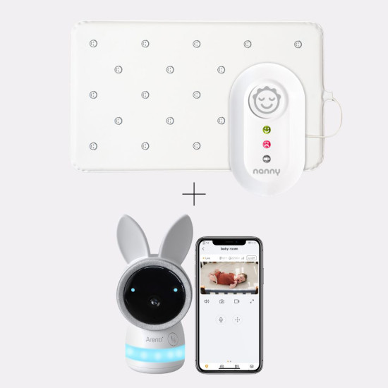 Pack Nanny BM-02 Essentiel & Babyphone caméra supplémentaire Alnanny Premium