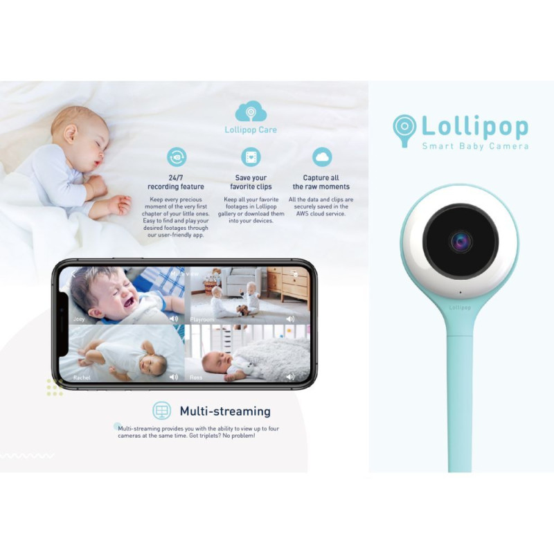 Lollipop-Caméra Intelligente pour Bébé