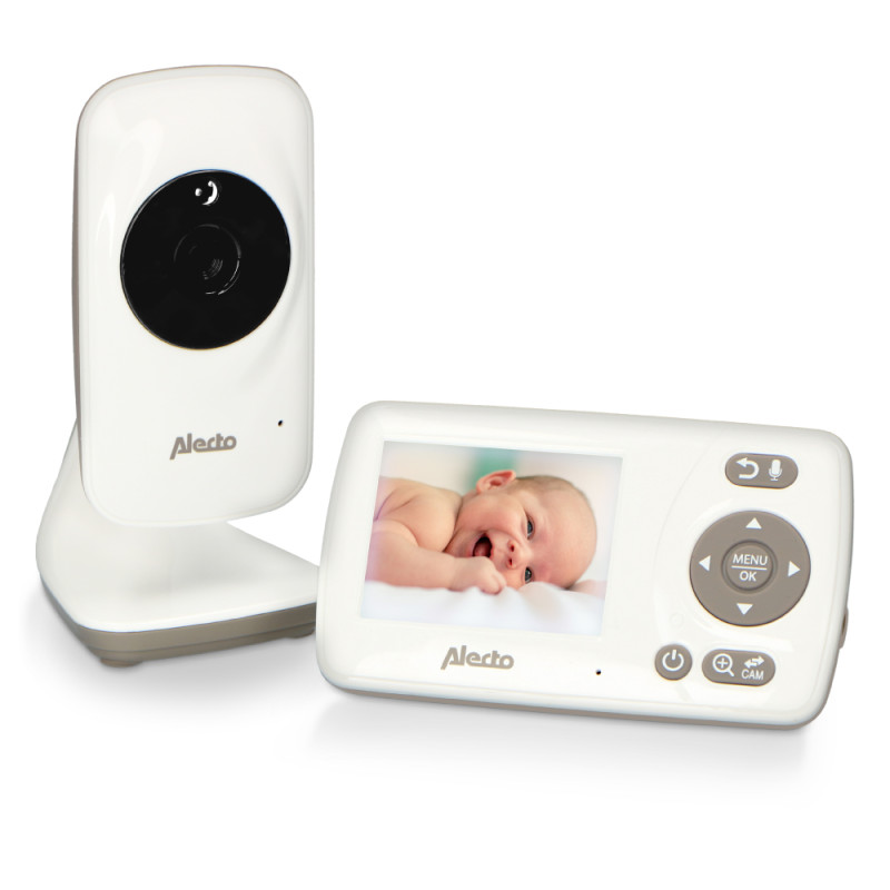 Babyphone video , sonore, led et vibrant ALECTO baby DVM325