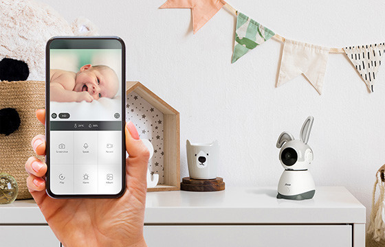 Babyphones connectés - Livraison 24/48h - Nanny Care